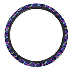 Mermaid Scales Pattern Print Car Steering Wheel Cover