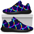 Mermaid Scales Pattern Print Walking Shoes