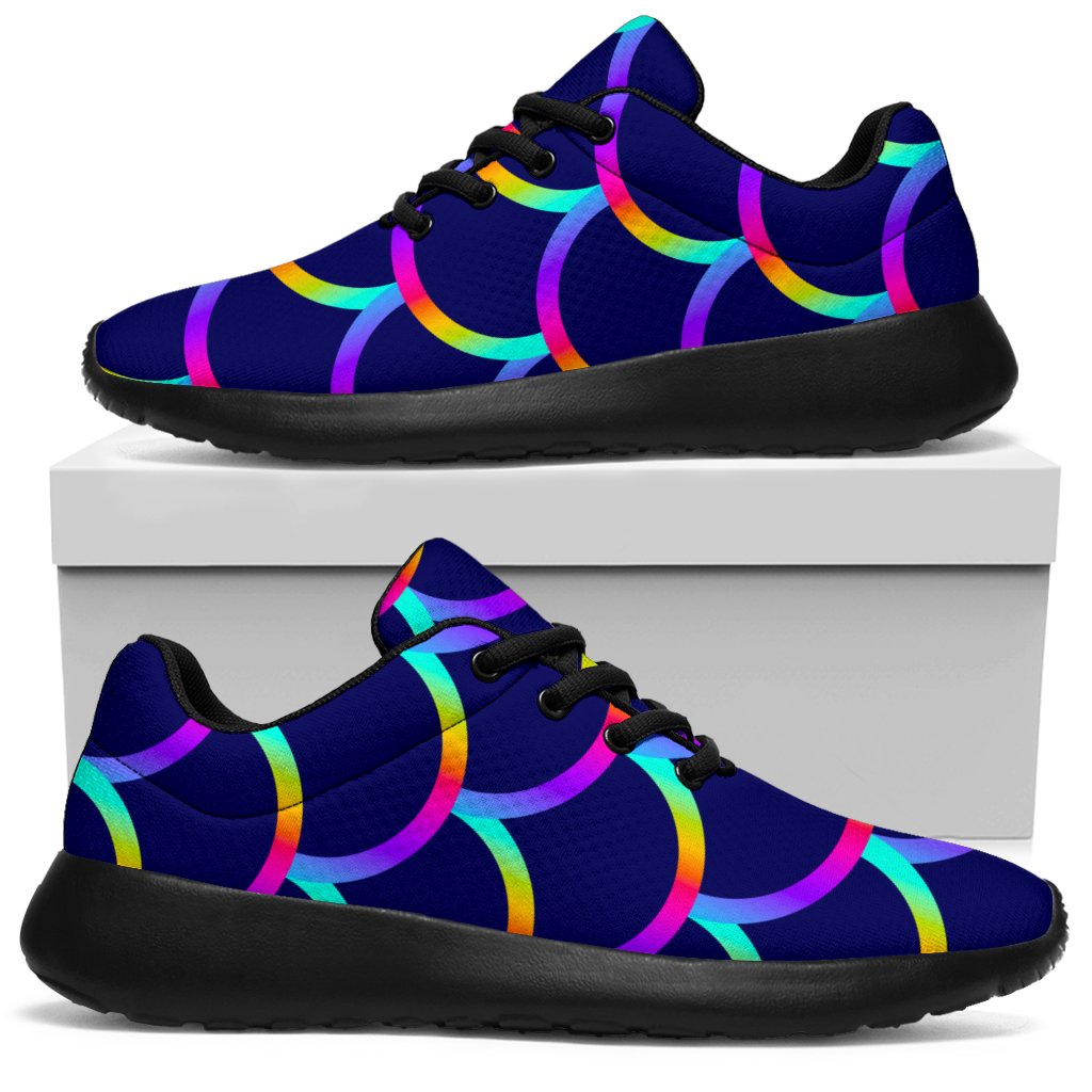 Mermaid Scales Pattern Print Sport Shoes GearFrost