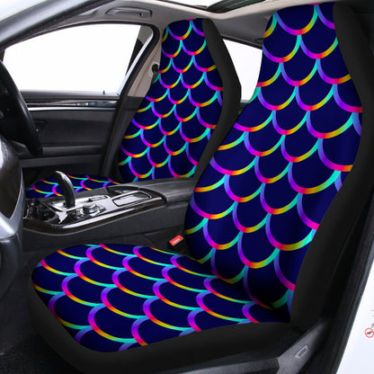 Mermaid Scales Pattern Print Universal Fit Car Seat Covers