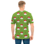 Merry Christmas Bells Pattern Print Men's T-Shirt