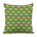 Merry Christmas Bells Pattern Print Pillow Cover