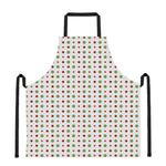 Merry Christmas Dots Pattern Print Apron