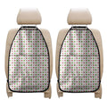 Merry Christmas Dots Pattern Print Car Seat Organizers
