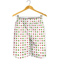Merry Christmas Dots Pattern Print Men's Shorts