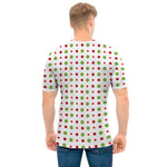Merry Christmas Dots Pattern Print Men's T-Shirt
