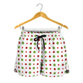 Merry Christmas Dots Pattern Print Women's Shorts