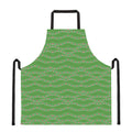 Merry Christmas Lights Pattern Print Apron