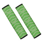 Merry Christmas Lights Pattern Print Car Seat Belt Covers