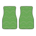 Merry Christmas Lights Pattern Print Front Car Floor Mats