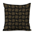 Merry Christmas Poinsettia Pattern Print Pillow Cover