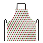 Merry Christmas Polka Dot Pattern Print Apron