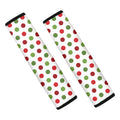 Merry Christmas Polka Dot Pattern Print Car Seat Belt Covers