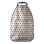 Merry Christmas Polka Dot Pattern Print Car Seat Organizers