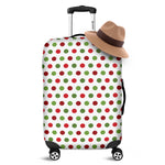 Merry Christmas Polka Dot Pattern Print Luggage Cover