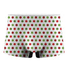 Merry Christmas Polka Dot Pattern Print Men's Boxer Briefs