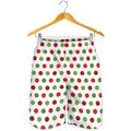 Merry Christmas Polka Dot Pattern Print Men's Shorts