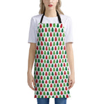 Merry Christmas Tree Pattern Print Apron