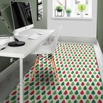 Merry Christmas Tree Pattern Print Area Rug