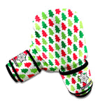 Merry Christmas Tree Pattern Print Boxing Gloves