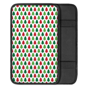 Merry Christmas Tree Pattern Print Car Center Console Cover