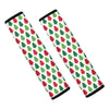 Merry Christmas Tree Pattern Print Car Seat Belt Covers