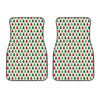 Merry Christmas Tree Pattern Print Front Car Floor Mats