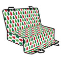 Merry Christmas Tree Pattern Print Pet Car Back Seat Cover