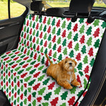 Merry Christmas Tree Pattern Print Pet Car Back Seat Cover