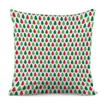 Merry Christmas Tree Pattern Print Pillow Cover