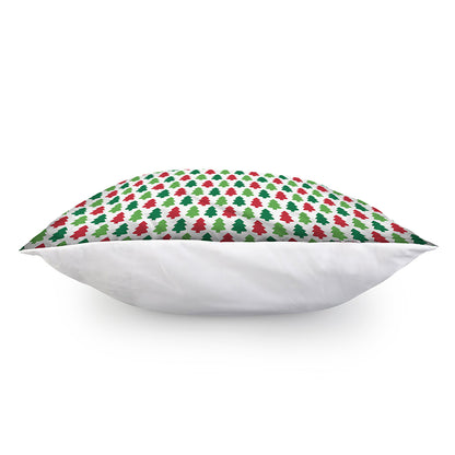 Merry Christmas Tree Pattern Print Pillow Cover
