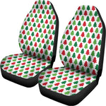 Merry Christmas Tree Pattern Print Universal Fit Car Seat Covers
