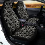 Metal Chainmail Pattern Print Universal Fit Car Seat Covers