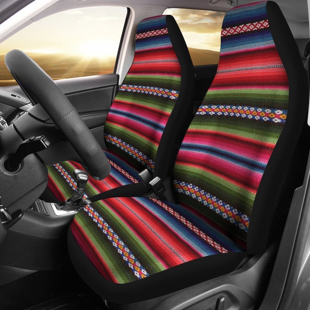Mexican Blanket Universal Fit Car Seat Covers GearFrost