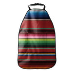 Mexican Serape Blanket Pattern Print Car Seat Organizers