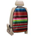 Mexican Serape Blanket Pattern Print Car Seat Organizers