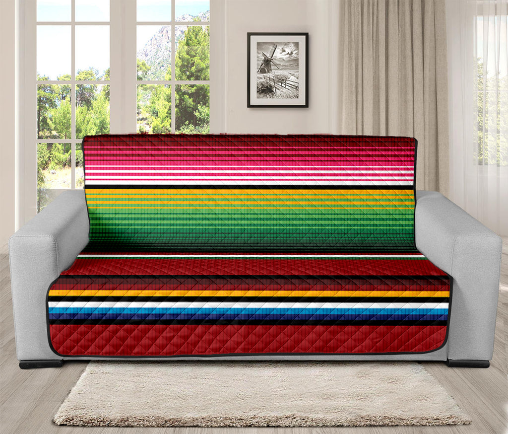 Mexican Serape Blanket Pattern Print Futon Protector