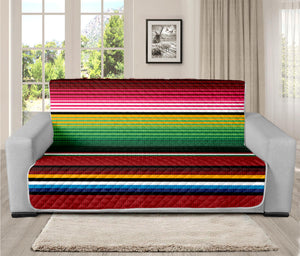 Mexican Serape Blanket Pattern Print Futon Protector