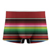 Mexican Serape Blanket Pattern Print Men's Boxer Briefs