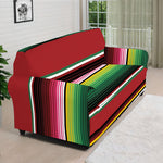 Mexican Serape Blanket Pattern Print Sofa Cover