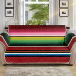Mexican Serape Blanket Pattern Print Sofa Protector
