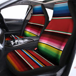 Mexican Serape Blanket Pattern Print Universal Fit Car Seat Covers