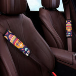 Mexican Skull Cinco de Mayo Print Car Seat Belt Covers