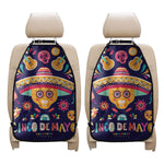 Mexican Skull Cinco de Mayo Print Car Seat Organizers