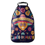 Mexican Skull Cinco de Mayo Print Car Seat Organizers