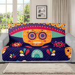 Mexican Skull Cinco de Mayo Print Futon Protector