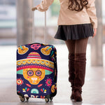 Mexican Skull Cinco de Mayo Print Luggage Cover