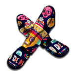 Mexican Skull Cinco de Mayo Print Muay Thai Shin Guard