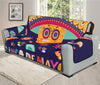 Mexican Skull Cinco de Mayo Print Oversized Sofa Protector