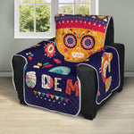 Mexican Skull Cinco de Mayo Print Recliner Protector